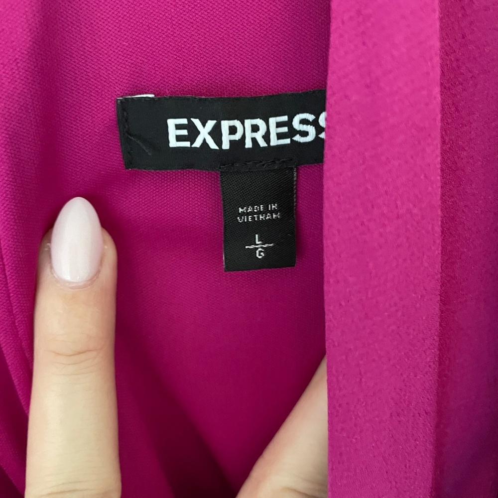 EXPRESS fuchsia jumpsuit